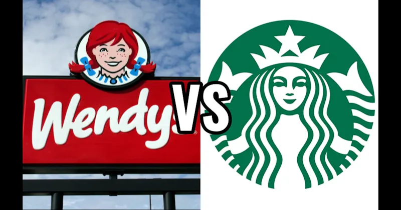 Starbucks vs. Wendy's