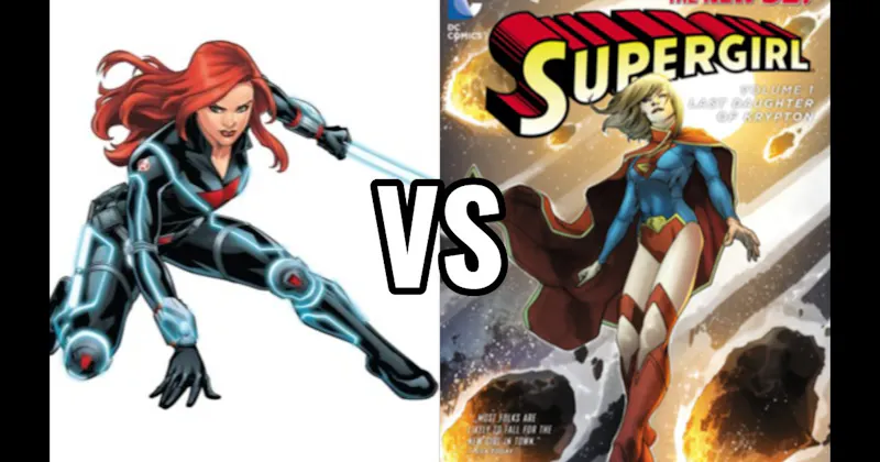 Black Widow vs. Supergirl