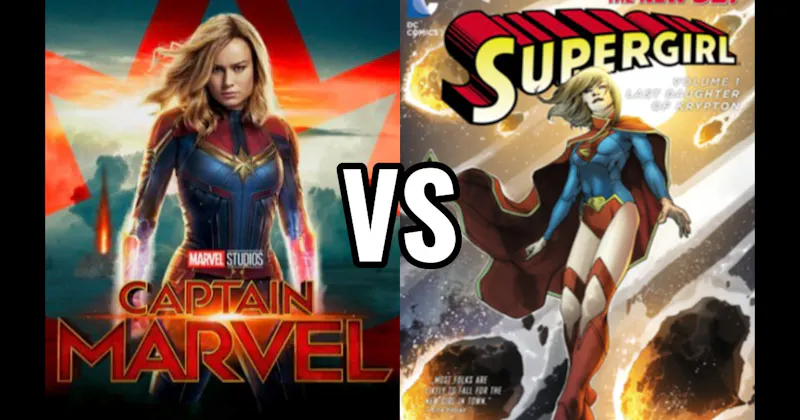 Captain Marvel vs. Supergirl