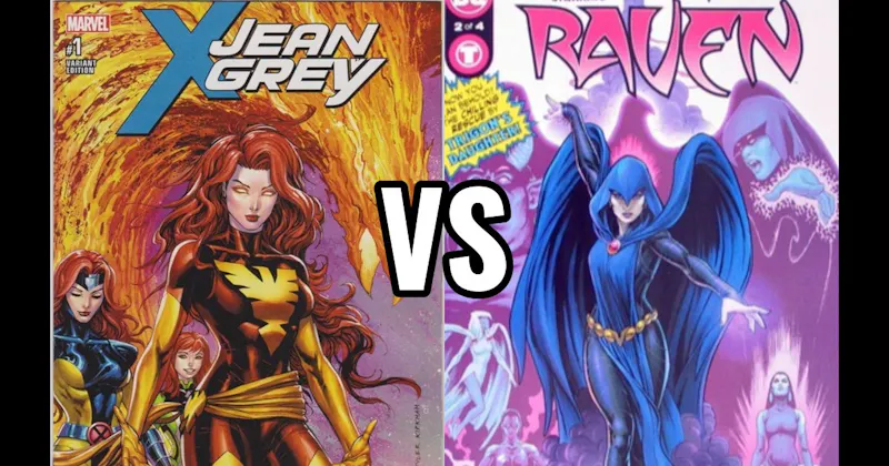 Jean Grey vs. Raven