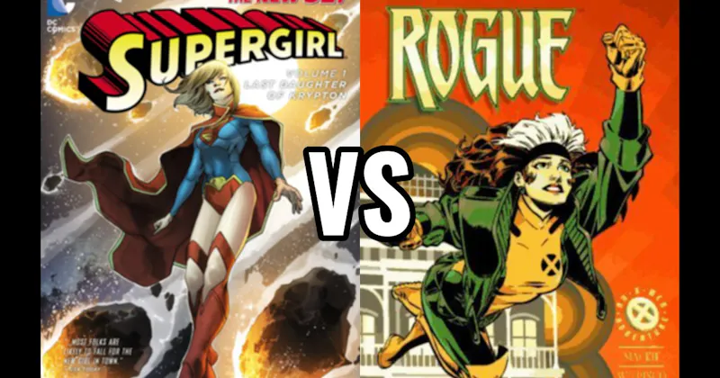Rogue vs. Supergirl