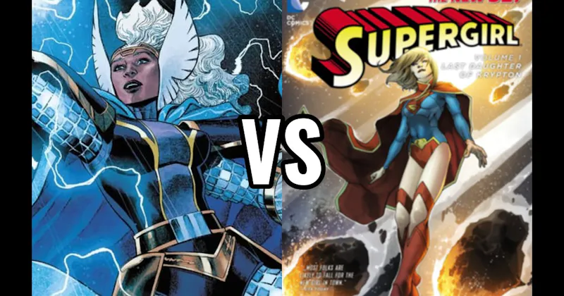 Storm vs. Supergirl