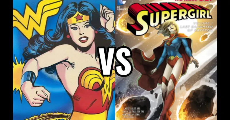 Supergirl vs. Wonder Woman