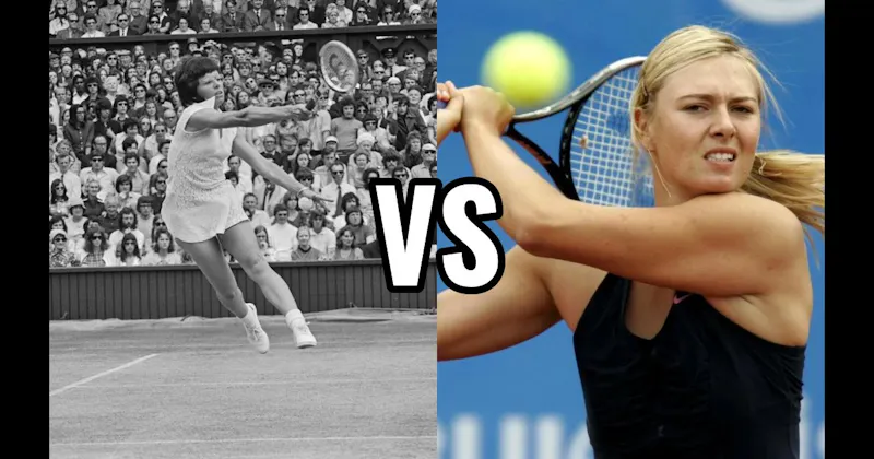 Billie Jean King vs. Maria Sharapova