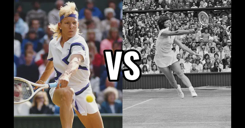 Billie Jean King vs. Martina Navratilova