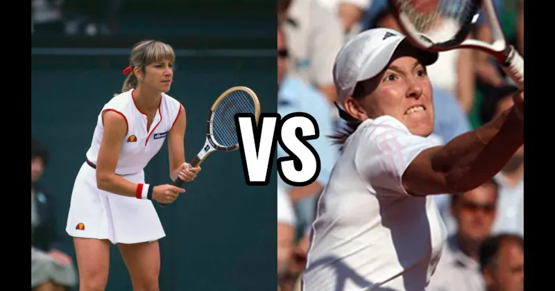 Chris Evert vs. Justine Henin