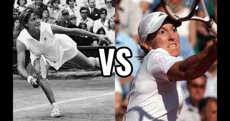 Justine Henin vs. Margaret Court