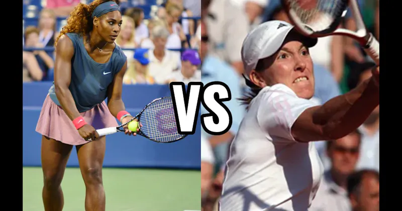 Justine Henin vs. Serena Williams