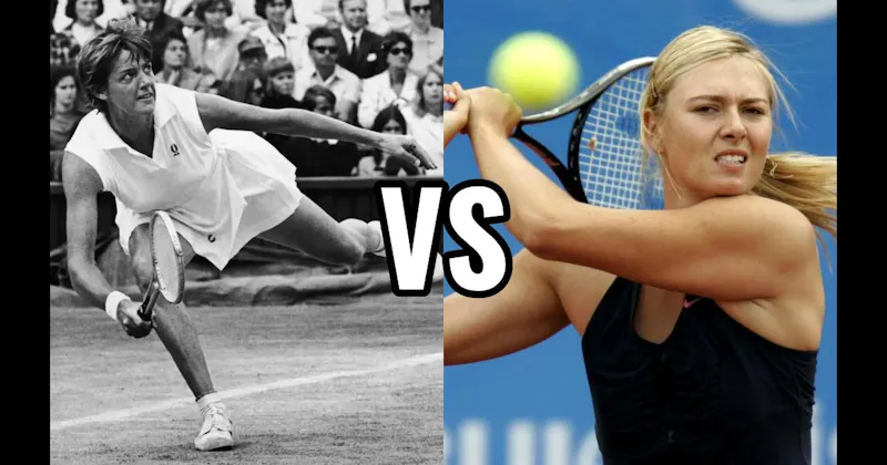 Margaret Court vs. Maria Sharapova