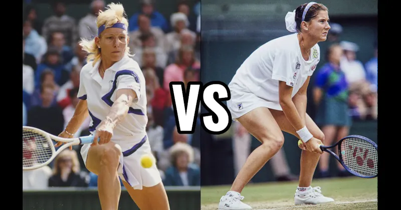 Martina Navratilova vs. Monica Seles