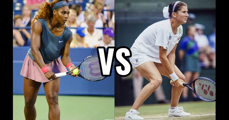 Monica Seles vs. Serena Williams