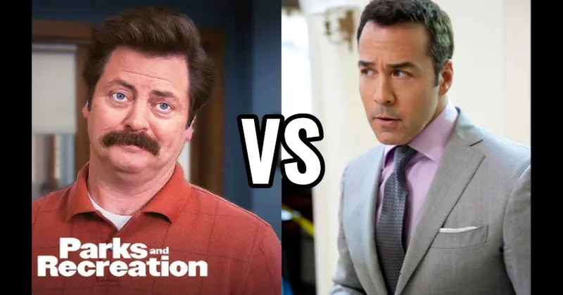 Ari Gold (Entourage) vs. Ron Swanson (Parks and Recreation)