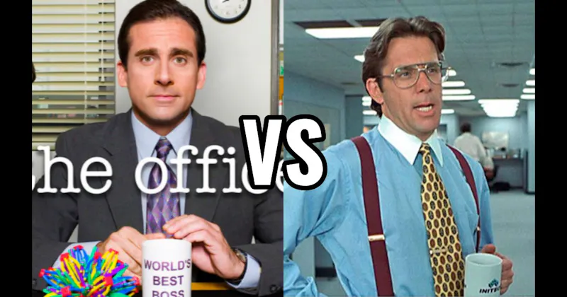 Bill Lumbergh (Office Space) vs. Michael Scott (The Office)