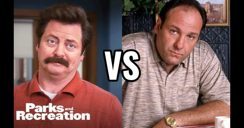 Ron Swanson (Parks and Recreation) vs. Tony Soprano (The Sopranos)