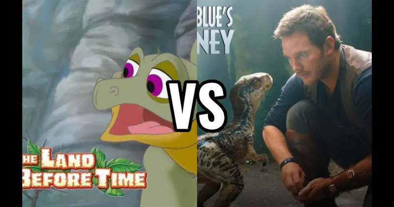 Blue (Jurassic World) vs. Spike (Land Before Time)
