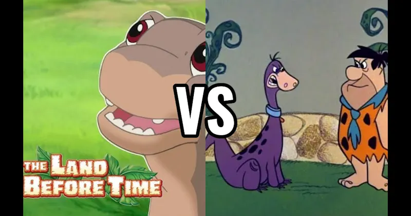 Dino (Flintstones) vs. Littlefoot (Land Before Time)