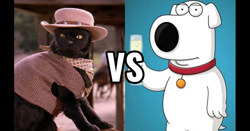 Brian Griffin (Family Guy) vs. Salem Saberhagen (Sabrina the Teenage Witch)