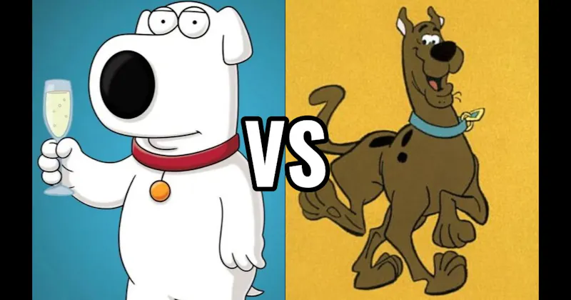 Brian Griffin (Family Guy) vs. Scooby-Doo (Scooby-Doo)