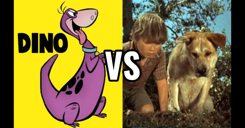 Dino (The Flintstones) vs. Old Yeller (Old Yeller)