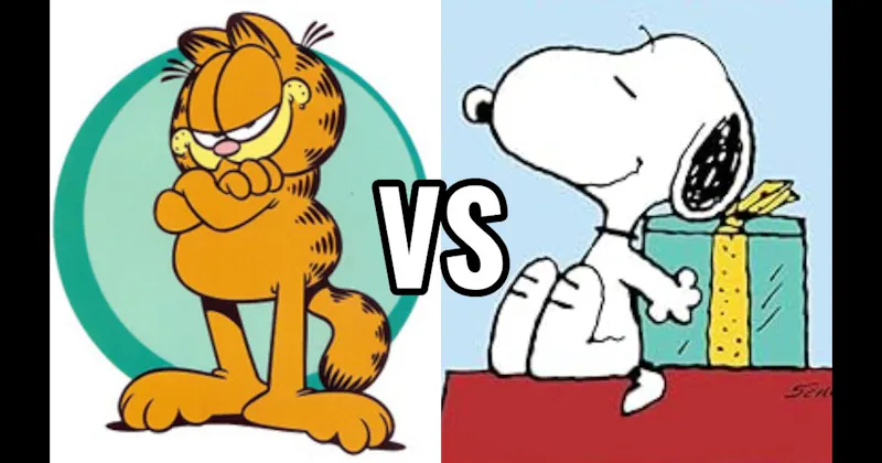 Garfield (Garfield) vs. Snoopy (Peanuts)