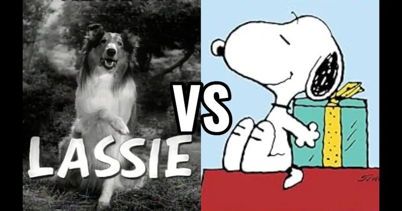 Lassie (Lassie) vs. Snoopy (Peanuts)