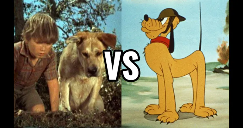 Old Yeller (Old Yeller) vs. Pluto (Disney)