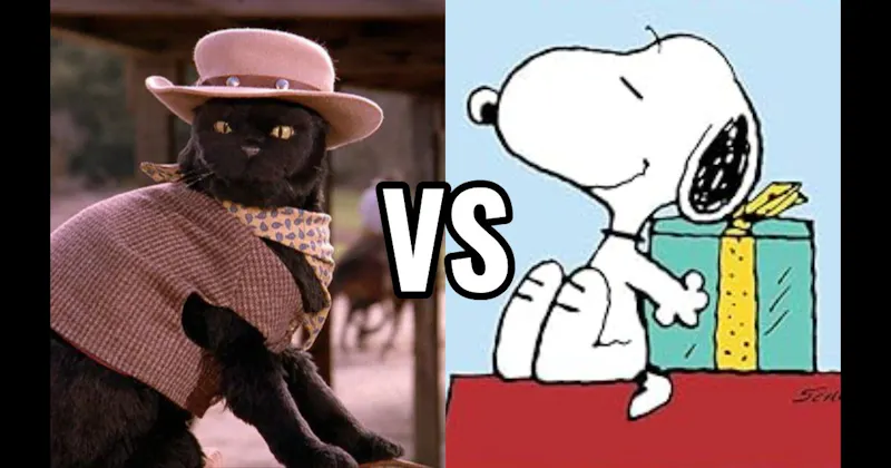 Salem Saberhagen (Sabrina the Teenage Witch) vs. Snoopy (Peanuts)