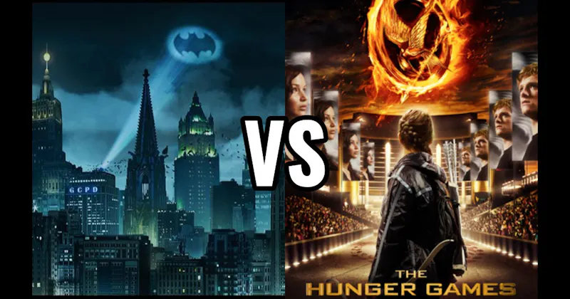 Gotham City (Batman) vs. Panem (The Hunger Games)