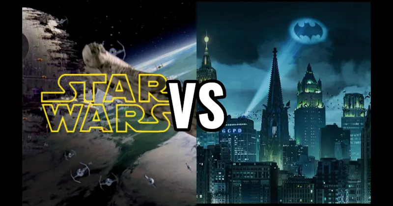 Gotham City (Batman) vs. Star Wars Galaxy