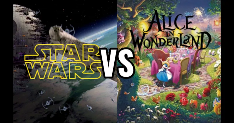 Star Wars Galaxy vs. Wonderland (Alice in Wonderland)