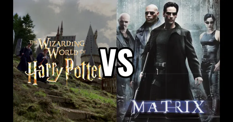 The Matrix vs. Wizarding World (Harry Potter)