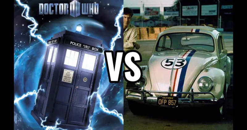 Herbie (The Love Bug) vs. TARDIS (Doctor Who)