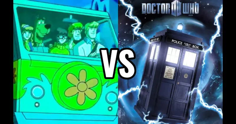 Mystery Machine (Scooby-Doo) vs. TARDIS (Doctor Who)