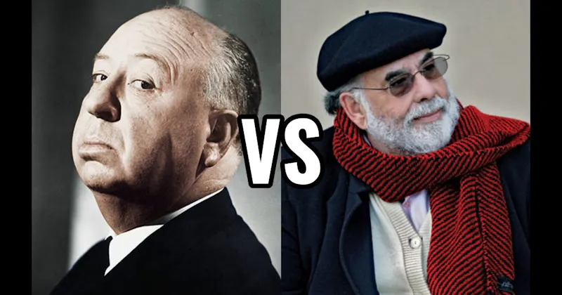 Alfred Hitchcock vs. Francis Ford Coppola
