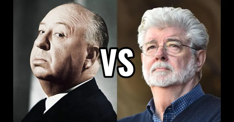 Alfred Hitchcock vs. George Lucas