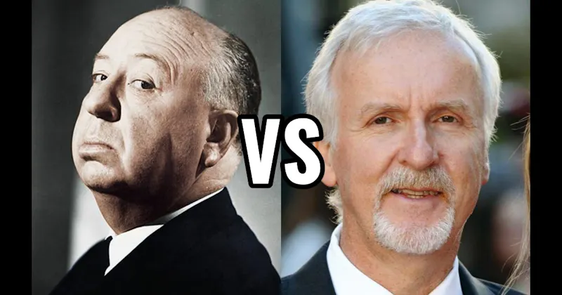 Alfred Hitchcock vs. James Cameron