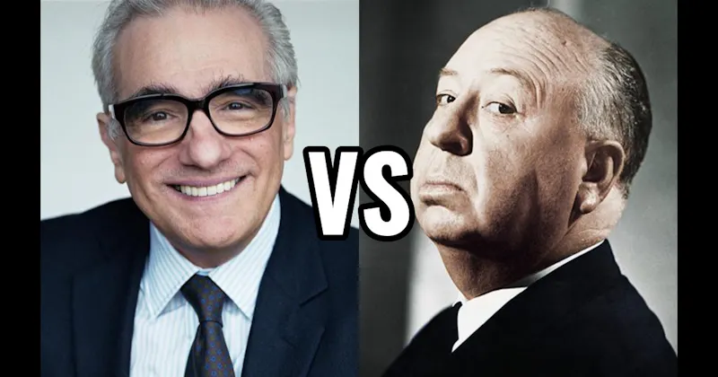 Alfred Hitchcock vs. Martin Scorsese