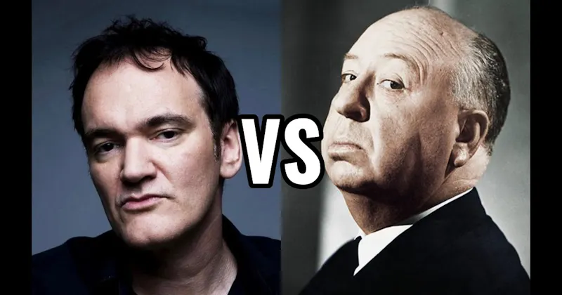 Alfred Hitchcock vs. Quentin Tarantino