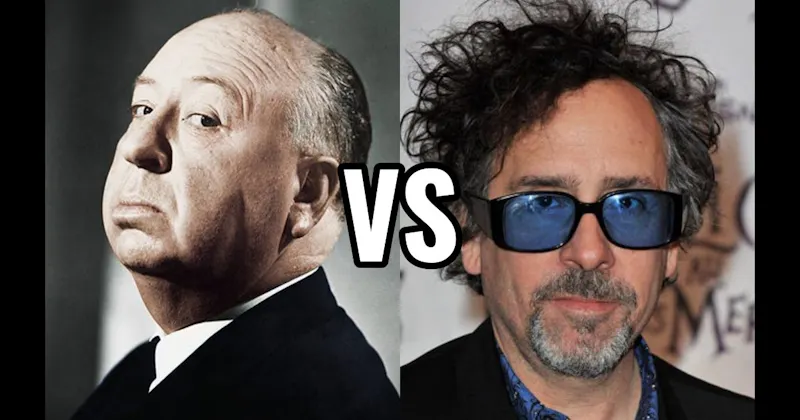 Alfred Hitchcock vs. Tim Burton