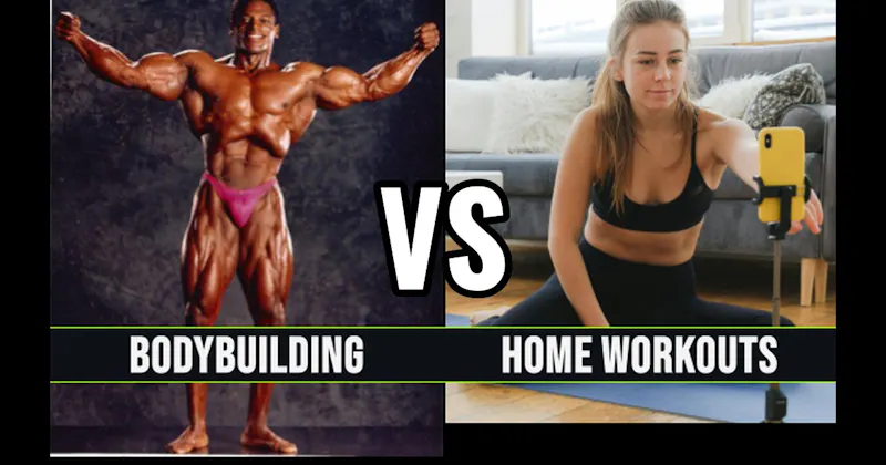 Bodybuilding vs. Home Workouts