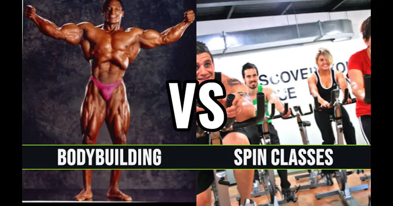 Bodybuilding vs. Spin Classes