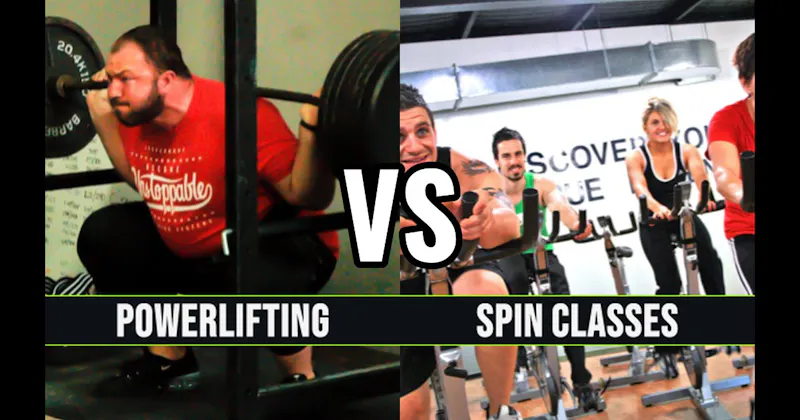 Powerlifting vs. Spin Classes