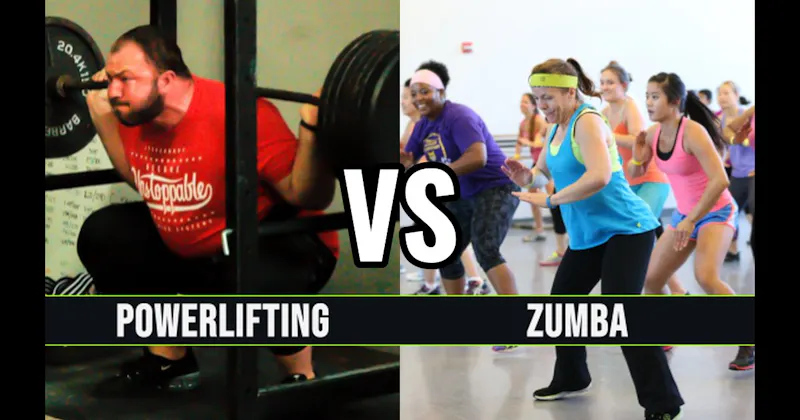 Powerlifting vs. Zumba