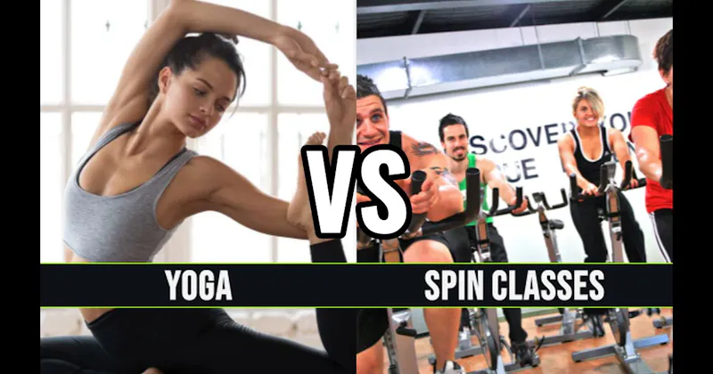 Spin Classes vs. Yoga