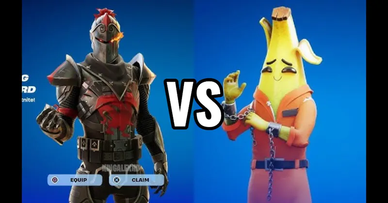 Black Knight vs. Peely