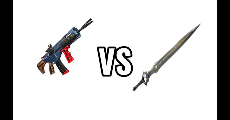 Infinity Blade vs. MK-7 Assault Rifle