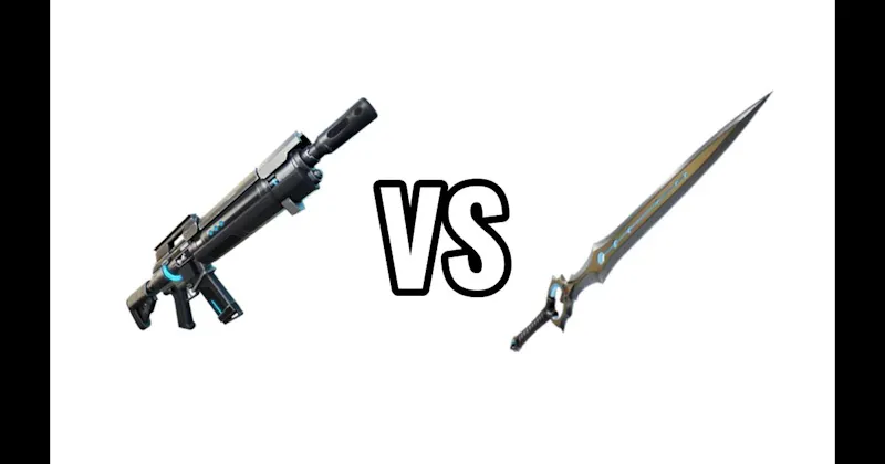 Infinity Blade vs. Overclocked Pulse Rifle