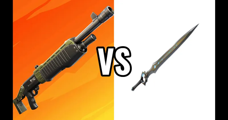 Infinity Blade vs. Pump Shotgun
