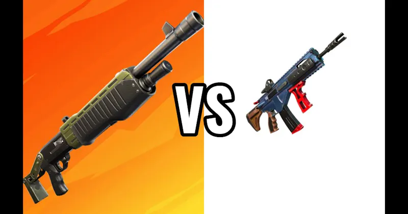 MK-7 Assault Rifle vs. Pump Shotgun