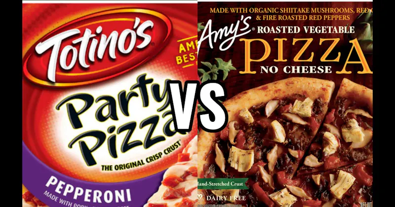 Amy’s Kitchen vs. Totino's (Party Pizza)